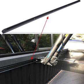 حديد Deck Header Front لعام 2016-2019 Toyota Tacoma | ملحق سرير شاحنة متين لتحسين المنفعة والأناقة
