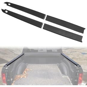 HAKA Tough Trunk Strunk Bed Cars for Dodge RAM 1500 Accessories 2009-2018 ، Cover Bed Bed Cover Covers Bed Rail Protector for Dodge RAM 1500 09-18 ، اليسار واليمين ، استبدال #5537219ae