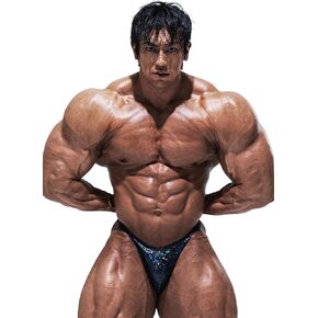 Bodybuilding Posing Trunks – Handmade in Korea, Competition-Ready - HOLOGRAM Titanium Black