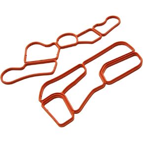Engine Oil Filter Housing Gasket Set for Mercedes-Benz 2721840080 2721840280 Replace Parts