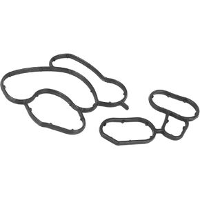 11427508970 11427508971 Car Engine Oil Pan Gasket Oil Cooler Filter Housing Gasket Seal Set for BMW 328i 330i Durable Material