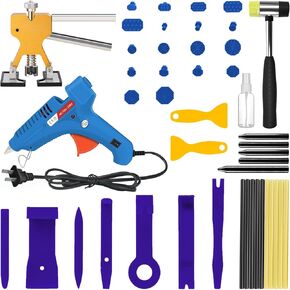 Dent Puller Kit,47PCS Car Dent Puller,Dent Removal Kit,Paintless Dent Removal Kit,Car Dent Repair Kit,Dent Removal Kit,Paintless Dent Removal Kit With Bridge Puller ,Repair Pen and Wobble Tool