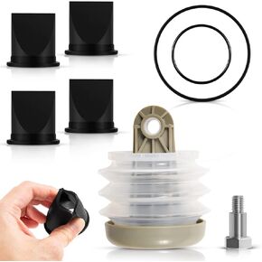 لمجموعة 385230980 PHOP BELD KIT و 385310076 1-1/2 '' مجموعة صمامات Duckbill & 385310151 O-Ring Kit Prespion for Dometic S ، T ، J ، VHT ، و VG Series Pump Pump Kit