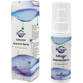 2oz/60ml Adhesive Remover Spray, Ideal for Sensitive Skin and Stoma Care, Low Residue, Quick Dry, No Sting, Medical Adhesive Removal for Ostomy Barriers and Bandages