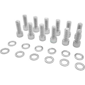 SBC Stainless Steel Exhaust Header Bolt Kit for Chevrolet V8 Small Blocks 265, 283, 305, 327, 350, 383, 400 Gen I & II, LT1, LT4, TPI, TBI, Vortec 5.0L, 5.7L
