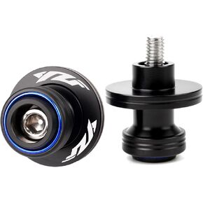 Fit For Yamaha R7 YZF R7 2024 2025 YZF R9 YZF R1 M YZF R3 R6 R7 R25 R125 1999-2024 2025 YZFR6 CNC Motorcycle Swingarm Spools Sliders Swing Arm Spools Screws (Black)