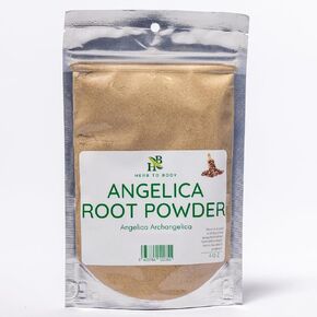 Angelica Root Powder | Angelica Archangelica | Wildcrafted | 4oz