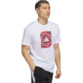 adidas Men's Camouflage Shape Graphic T-Shirt