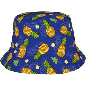 Summer Bucket Hat Hawaiian Bucket Hat Fashion Beach Cap for Men Women Outdoor Fisherman for Beach Travel Headwear