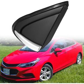 FZJDSD Exterior Door Mirror Flag Cover Molding Left Side 84106815 Compatible with Chevrolet Cruze 2016-2019 Door Mirror Corner mudguard Triangle Cover Trim Rearview Triangle Panel