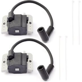 32-584-06-S IGNITION COIL MODULE مع شرارة الإشعال 2 حزمة متوافقة مع KOHLER KT ZT محركات 7000 سلسلة MOWN MOWER KT610 KT715 KT740 ZT720 ZT730 3258406-S 32 584 06-S 3258406 3258406S 32 584 06 S