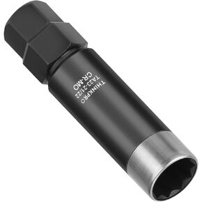 10 spline lug nut socket ، متوافق مع مفتاح BIMECC 10-spline lug nut ، 10 نقاط مزيل لصواميل العروة ، 21 ملم ، أداة إزالة قفل عجلة محرك الأقراص بحجم 21 مم ، بديل لـ TA23-21/22