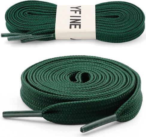 YFINE Athletic Flat Shoe Laces Shoelaces for Sneakers Shoes(2 Pair) in Kuwait