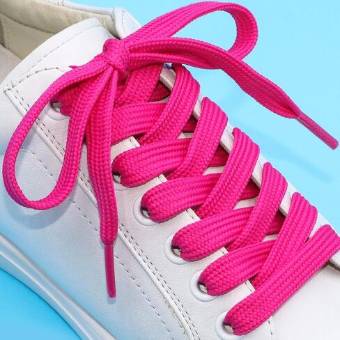 YFINE Athletic Flat Shoe Laces Shoelaces for Sneakers Shoes(2 Pair) in Kuwait