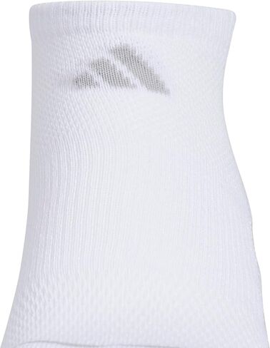 adidas Women's All Day Training No Show Socks (3-Pair) athletic performance below ankle height running socks in Saudi Arabia