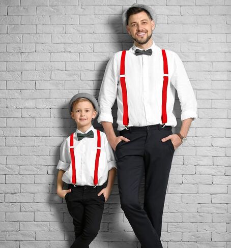 MDSTYLE Suspenders for Men Women Boys - Adjustable Y-Back in Saudi Arabia