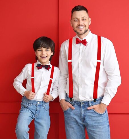MDSTYLE Suspenders for Men Women Boys - Adjustable Y-Back in Saudi Arabia