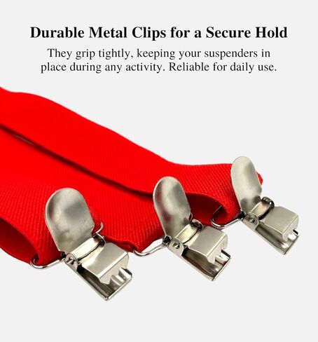 MDSTYLE Suspenders for Men Women Boys - Adjustable Y-Back in Saudi Arabia
