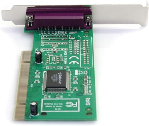 بطاقة محول StarTech.com ذات منفذ واحد PCI Parallel - محول متوازي - PCI منخفض المستوى - IEEE 1284 - PCI1P_LP in Saudi Arabia