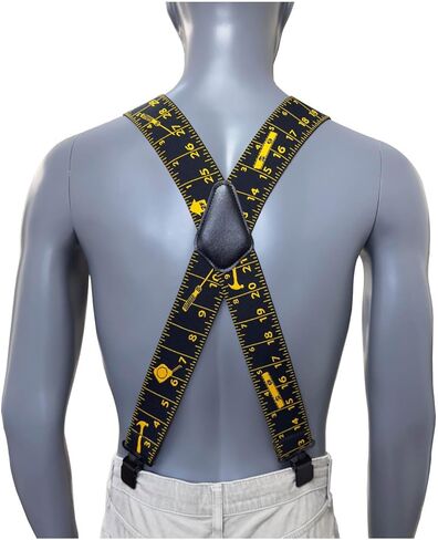 الحمالات للرجال الحمالات رجال - 2 بوصة حمالات العمل للرجال حمالات السوداء الشاقين الرجال مع مقاطع in Kuwait