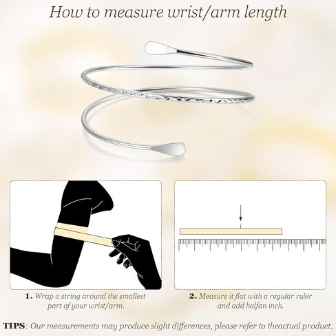 REVOLIA 6Pcs Gold Arm Cuff Open Upper Arm Band Cuff Bangle for Women Adjustable Arm Cuff Bracelet Minimalist Coil Leaf Armband Set in Kuwait