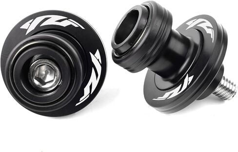 تناسب Yamaha R7 YZF R7 2024 2025 YZF R9 YZF R1 M YZF R3 R6 R7 R25 R125 1999-2024 2025 YZFR6 CNC Motorcycle Swingarm Swiders Sliders Swing Arm Procks (Black) in Kuwait