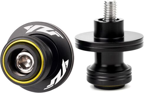 Fit For Yamaha R7 YZF R7 2024 2025 YZF R9 YZF R1 M YZF R3 R6 R7 R25 R125 1999-2024 2025 YZFR6 CNC Motorcycle Swingarm Spools Sliders Swing Arm Spools Screws (Black) in Saudi Arabia