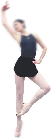 Women's Pearlescent Ballet Skirt Pull On Mid-Rise Elastic Waistband in Kuwait