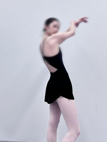 Women's Pearlescent Ballet Skirt Pull On Mid-Rise Elastic Waistband in Kuwait