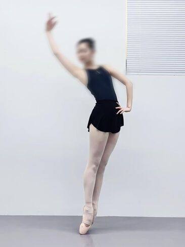 Women's Pearlescent Ballet Skirt Pull On Mid-Rise Elastic Waistband in Kuwait