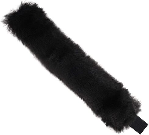 surell - Faux Fox Fur Headband Scarf - Two-in-One Winter Ear Warmer and Neckwear in Saudi Arabia