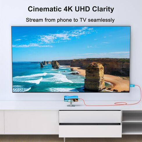 كابل USB C إلى HDMI محمول من Gmeaou متوافق مع Nintendo Switch، Steam Deck، Legion Go، MSI Claw، ROG Alloy، محطة إرساء للتلفزيون 4K@30HZ، ملحقات محول Nintendo Switch مع PD Charge in Saudi Arabia