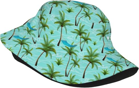 Summer Bucket Hat Hawaiian Bucket Hat Fashion Beach Cap for Men Women Outdoor Fisherman for Beach Travel Headwear in Saudi Arabia
