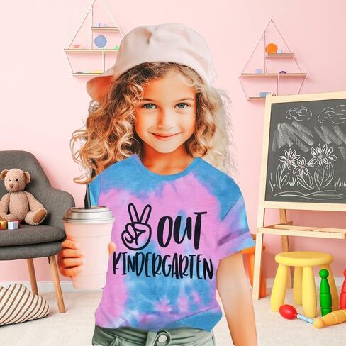 Out Kindergarten Shirts for Kid Girls Boys Kindergarten Kindergarten Graduation 2025 T Shirt Last Day of Kindergarten Tee Top in Saudi Arabia