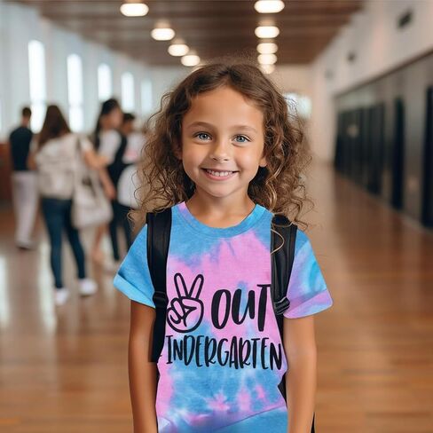 Out Kindergarten Shirts for Kid Girls Boys Kindergarten Kindergarten Graduation 2025 T Shirt Last Day of Kindergarten Tee Top in Saudi Arabia