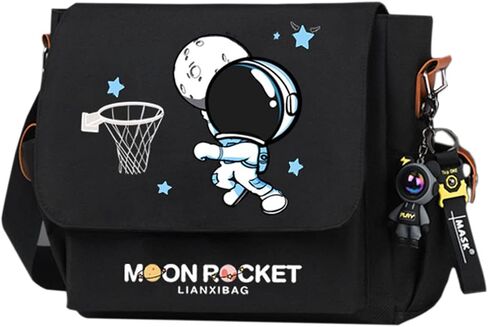 Astronaut Messenger Bag for Men Laptop Bag Casual Satchel Bags Large Work Briefcase Fashion Crossbody Shoulder Handbag in Saudi Arabia