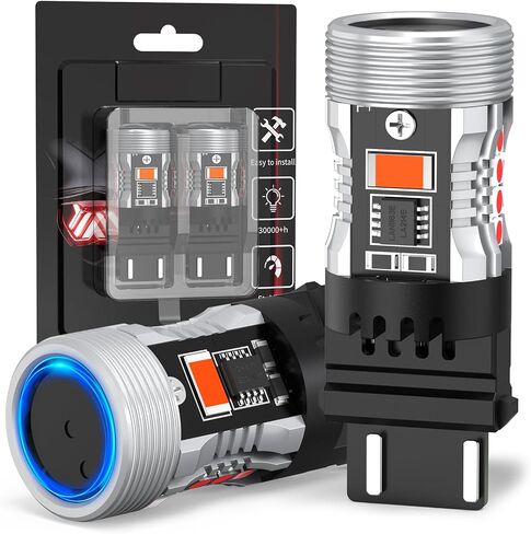 921 912 LED Reverse Lights Bulb, 800% Ultra Brighter with 3570 Chips (Brighter Than 3030), All-aluminum Body, 906 T15 W16W LED Bulb for Tail Back Up Light in Saudi Arabia