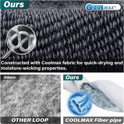 Hylaea ضغط الجوارب للرجال ، جوارب Coolmax anti-plister Cushion Crew لتنس كرة السلة الرياضي in Kuwait