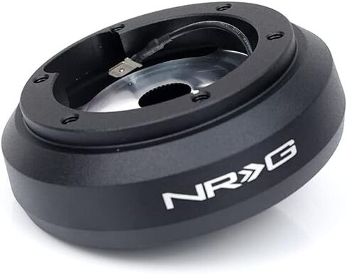 NRG Innovations SRK-RL160H-BK محول محور عجلة القيادة القصير متوافق مع 89-05 Mazda Miata / 90-03 Protege / 86-95 RX-7/04-10 RX-8، أسود in Kuwait