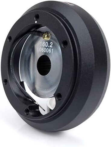 NRG Innovations SRK-RL160H-BK محول محور عجلة القيادة القصير متوافق مع 89-05 Mazda Miata / 90-03 Protege / 86-95 RX-7/04-10 RX-8، أسود in Kuwait