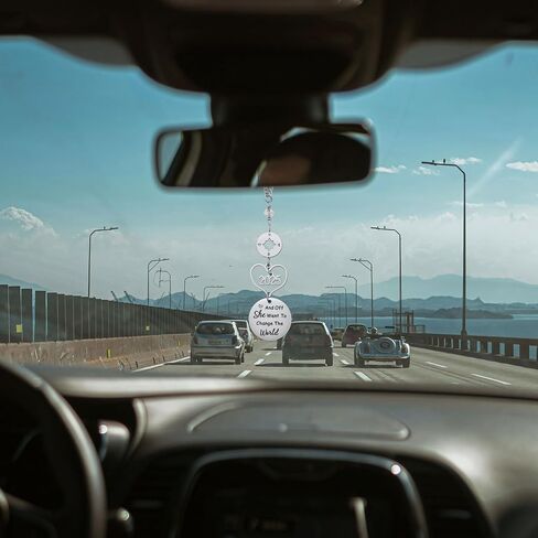 Graduation Gifts for Her, Class of 2025 Rear View Mirror Accessories Car Decor Graduation Gifts for Women University College Graduate Car Accessories for Women in Saudi Arabia