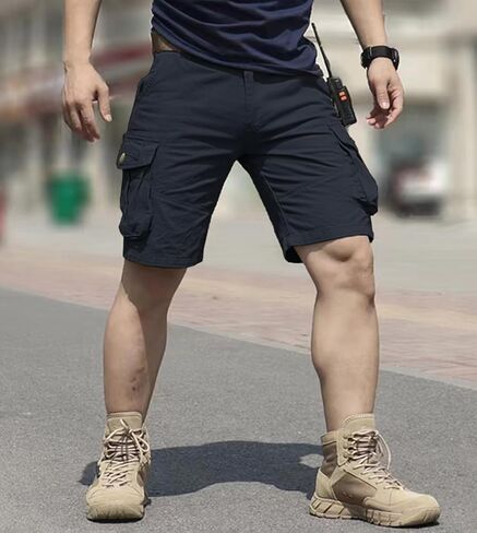 Fioboc Cargo Shorts Mens Outdoor Casual Hiking Shorts Quick Dry Fishing Hiking Shorts in Saudi Arabia