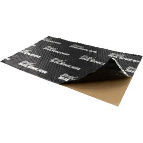 Stinger Audio Silencer Car Sound Deadening Material, Automotive Noise Dampening, Aluminum Butyl Mat, 80 mil 36 sqft, 27 Self-Adhesive Sheets, 12" x 16"
