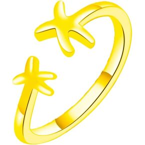 Toe Ring for Women Heart/Star/Spiral/Dolphin/Infinitely Foot Finger Rings Adjustable Open Toe Ring Summer Foot Jewelry