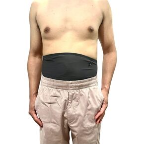 GBMTASES ™ OSTOMY BELT TESSA GREY-PREMIUM COMPLAY COVER