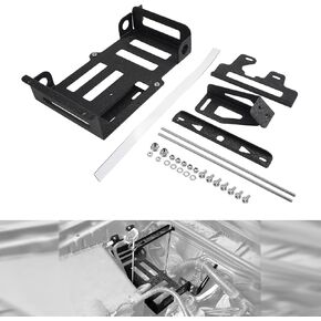 Bevinsee Secondary Battery Box Compatible with Toyota 4Runner 2010-2023 5th Gen Group 34 & 35 Battery Charging Relay Mounting Points Battery Tray