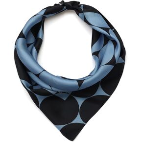 kate spade new york womens Seasonless Dot Silk Bandana Scarf, Stylish & Lightweight Fashion Accessory