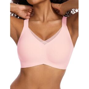 Womens Lace Seamless Bra Wireless Full Coverage Push Up Bras for Women No Underwire Comfortable Bralettes