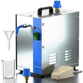 آلة نظافة البخار للمجوهرات ، منظف البخار 2L للمجوهرات (DS800S-2L) ، 1300W 110V ، 7.1*11.4*13.8in ، الفولاذ المقاوم للصدأ