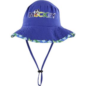 Disney Minnie and Mickey Girls and Boys Sun Boonie Hat - 100% Cotton